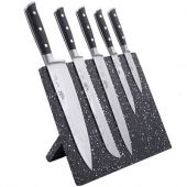 Набір ножів KRAUFF 29-250-001 Damask на магнітній підставці 6 предметів