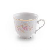 Чашка Cmielow 9704 Rococo Pink flower фарфор 170 мл - 6 шт