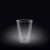 Склянка конусна WILMAX 888702/А Thermo Glass з подвійним дном 150 мл