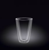 Склянка конусна WILMAX 888703/А Thermo Glass з подвійним дном 200 мл