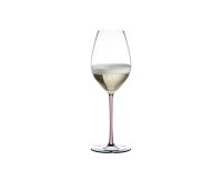 Фужер для шампанского Riedel 4900/28P Fatto A Mano Champagne с цветной ножкой Pink 445 мл