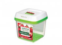 Контейнер для зберігання овочів/фруктів/ягід Sistema 53110 Medium Square 1,5 л