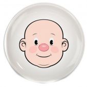 Тарелка детская обеденная Kitchen Craft FFACE BOY FOOD FACE 21,5 см
