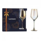 Набір келихів для вина LUMINARC 1638P Celect Gold Chameleon 350 мл 6 шт