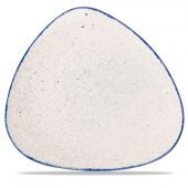 Тарелка треугольная Churchill SHBITR121 Stonecast® Hints 31.1 см Indigo Blue