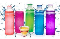 Пляшка для води Sistema 840 Hydrate Trio роз'ємна 700 мл Assorted Colors
