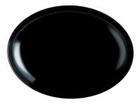 Блюдо овальное Luminarc M0065 Friends Time Black 33 см (цена за 1 шт, набор из 6 шт)