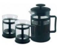 Заварочный чайник и стаканы CON BRIO 5280-СВ 800-мл