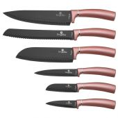 Набор ножей BERLINGER HAUS 2513BH I-Rose Edition 6 пр