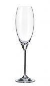 Фужеры для шампанского Bohemia Crystallite 1SF06/00000/290 Carduelis cognac 290 мл - 6 шт