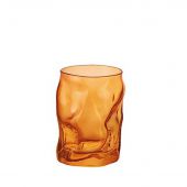 Набір склянок для води Bormioli Rocco 340420MCL121224 Sorgente Water Light Orange 300 мл 6 шт