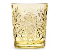 Набір склянок для віскі Libbey Leerdam 2651VCP35 (922271) Hobstar Pale Yellow 350 мл - 6 шт