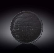 Тарілка кругла WILMAX 661126/A SlateStone Black 25,5 см