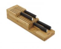 Органайзер компактний для ножів Joseph Joseph 85169 DrawerStore ™ 2-х рівневий бамбуковий BAMBOO