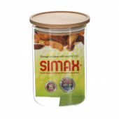 Ємність для продуктів з  дерев'яною кришкою SIMAX 5152/LW 800 мл Color