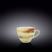 Чашка чайна Wilmax 669136/A Spiral 300 мл PISTACHIO (ціна за 1 шт, набір з 6 шт)