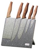 Набір ножів Kamille 5047 на підставці 6 предметів
