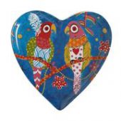 Тарелка десертная LIFETIME BRANDS DX0691 Love Hearts Rainbow Girl 15,5см