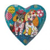 Тарілка десертна LIFETIME BRANDS DX0696 Love Hearts Oodles of Love 15,5 см