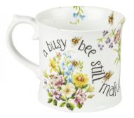 Кухоль для чаю LIFETIME BRANDS MGT001-BE ENGLISH GARDEN Busy Bee, порцеляна, 400 мл