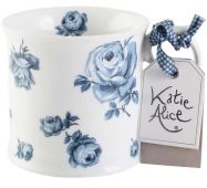 Кухоль для чаю LIFETIME BRANDS MGT002-FL VINTAGE INDIGO White Floral, порцеляна, 400 мл