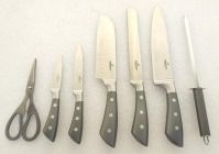 Набір ножів BOHMANN 6040B з срібними ручками 8 предметів