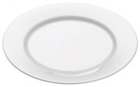 Тарілка десертна LIFETIME BRANDS P0171 WHITE BASICS ROUND порцелянова, діам. 19 см
