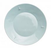 Тарелка керамическая La Rochere L00598163, ABEILLE bleu, диаметр 21.4 см