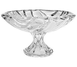 Bohemia Crystal.Bamboo.Фруктовниця на ніжці 336 мм (8585) 64C03-1-77K57-336 фото