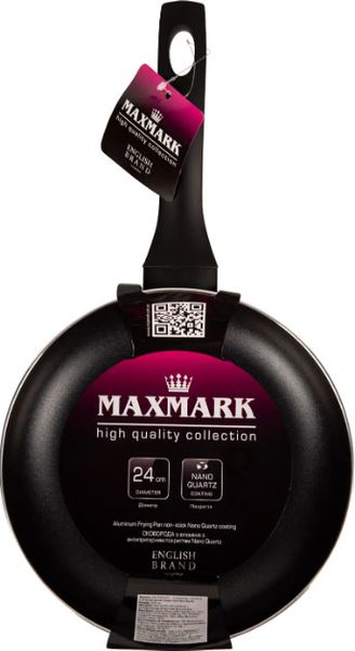 Сковородка Maxmark с антипригарным покрытием 26 см алюминиевая 45426MK-NQ фото