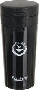 Термочашка 350 мл enjoy coffee чорна дм. 8.3 см 52243140 фото