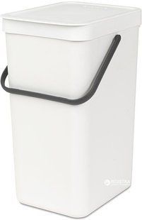 Відро для сміття Brabantia Sort&Go 16 л White (109942) 109942 фото