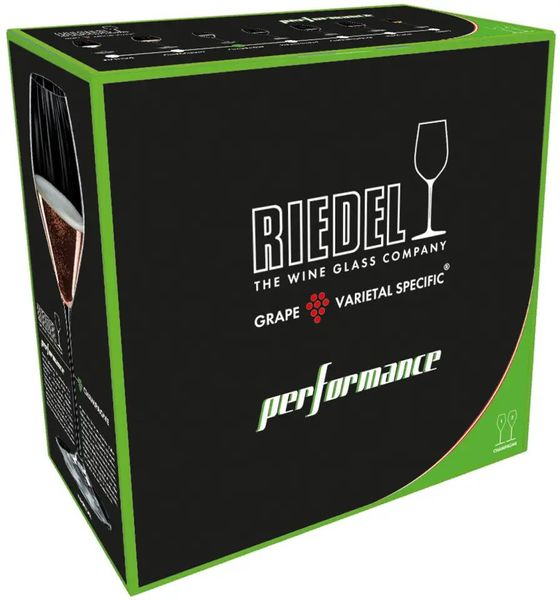 Набір келихів для шампанського Riedel Performance Champagne 375 мл х 2 шт (6884/28) 6884/28 фото