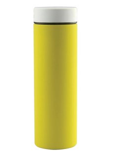 Термопляшка Asobu Le Baton 500 мл Жовта з білим (LB17 YELLOW/WHITE) LB17 YELLOW/WHITE фото