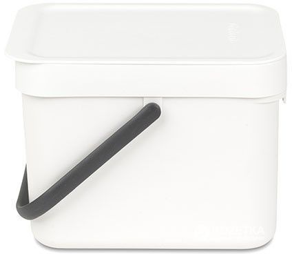 Відро для сміття Brabantia Sort&Go 6 л White (109706) 109706 фото