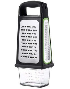 Тертка OXO Graters And Slicers чотиристороння зі знімною насадкою (11231700) 11231700 фото