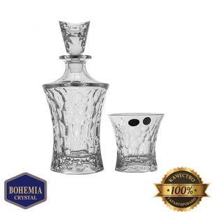 Набір питної для віскі скло Bohemia Molecules 750/300 мл 7 предметів (6356) 99999/05106/648 фото