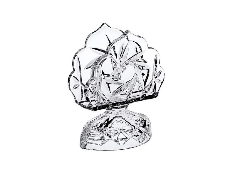 Серветниця на ножке хрусталь Bohemia Crystal Pinwheel 13 см Небольшая 70950-00600-130 фото