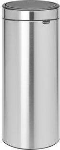 Бак для сміття Brabantia Touch Bin 30 л Матовий сталевий (115349) 115349 фото