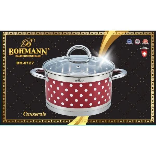 Кастрюля Bohmann BH-0127-22 4,7л/22см 0127-22 фото