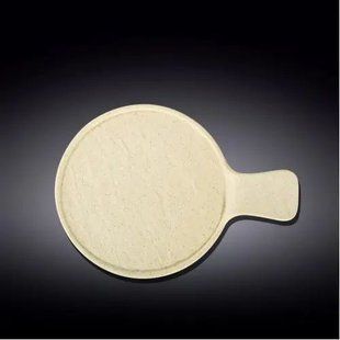 Блюдо круглое для подачи с ручкой Wilmax Sandstone (21.5 см) 661337/A фото