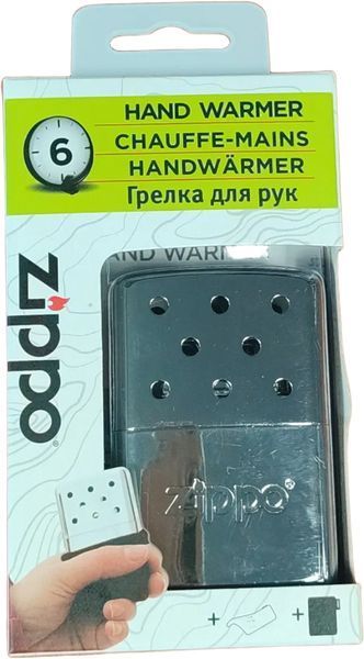 Грелка для рук каталитическая бензиновая многоразовая Zippo Hand Warmer Chrome (до 12 часов работы)(40360) 75607920 фото