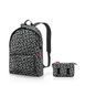 Рюкзак Reisenthel Mini Maxi Rucksack складаний Signature Black AP 7054 фото 1