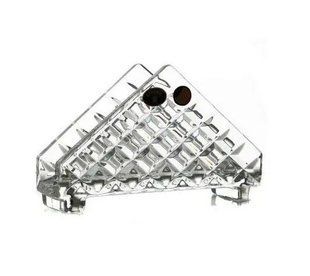 Салфетница Bohemia Diamond 172мм Чехия хрусталь 72412-14100-172 фото