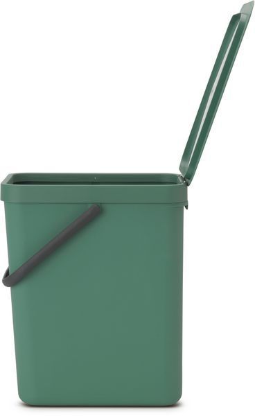 Ведро мусорное Brabantia Sort & Go 25 л Темно-зеленое (129964) 129964 фото