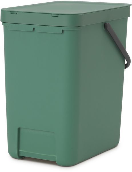 Ведро мусорное Brabantia Sort & Go 25 л Темно-зеленое (129964) 129964 фото