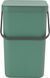 Ведро мусорное Brabantia Sort & Go 25 л Темно-зеленое (129964) 129964 фото 1