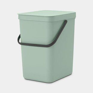 Відро для сміття Brabantia Sort & Go 25 л Jade Green (212765) 212765 фото