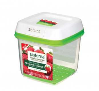 Контейнер для хранения овощей/фруктов/ягод SISTEMA FRESHWORKS 1.5 л(53110) 53110 фото