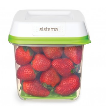Контейнер для хранения овощей/фруктов/ягод SISTEMA FRESHWORKS 1.5 л(53110) 53110 фото